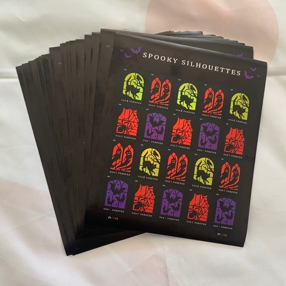 SPOOKY SILHOUETTES US 2019 Forever Stamp - 20 Sheets